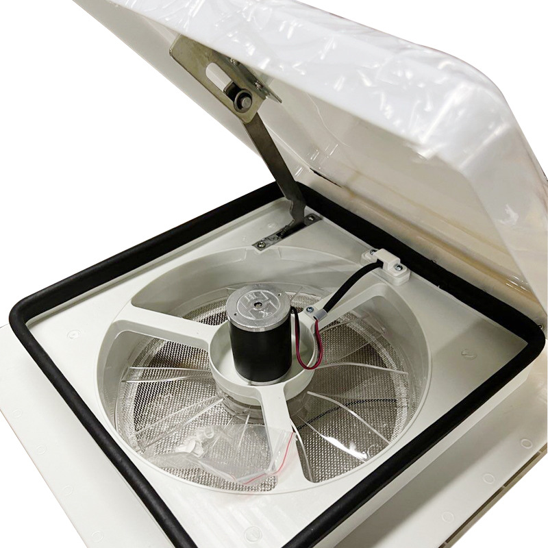 12VRV ventilador RV caravana ventilador de escape RV accesorios de modificación con LED ventilador de escape