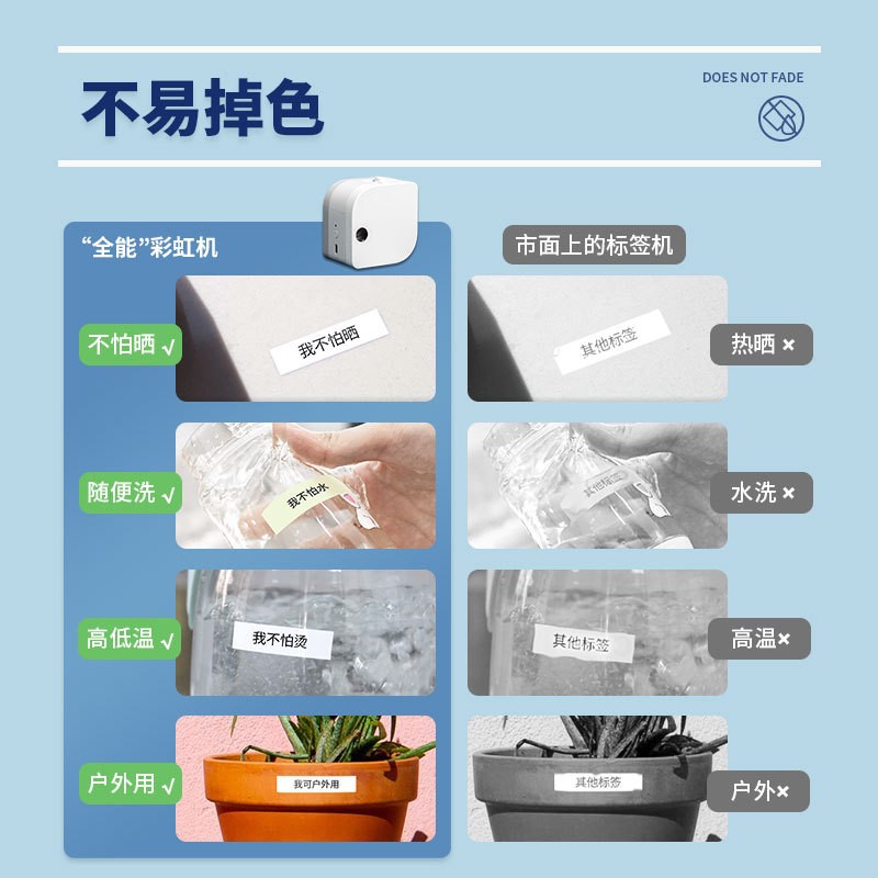 Phomemo Handheld printer, small sticker, hair band 2