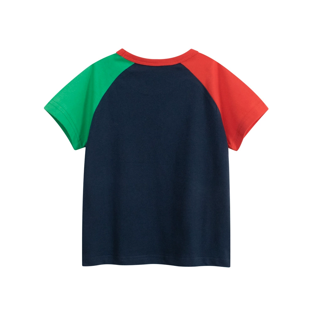 Детская летняя футболка, корейский стиль, детская одежда, опт, городской стиль