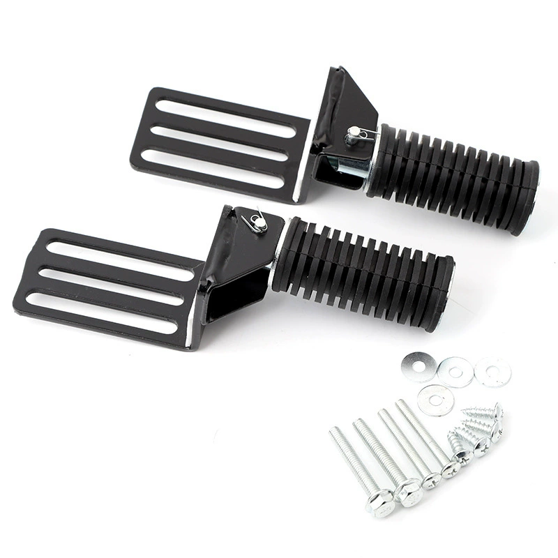 Применимо к Yadi немедленно lvjia новый национальный стандарт электромобиля модификация скутера Передняя педаль подставка для ног складное сжатие