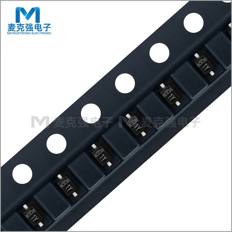 ST/先科贴片稳压二极管MM3Z7V5 SOD-323/0805  丝印1Y  0.3W 7.5V