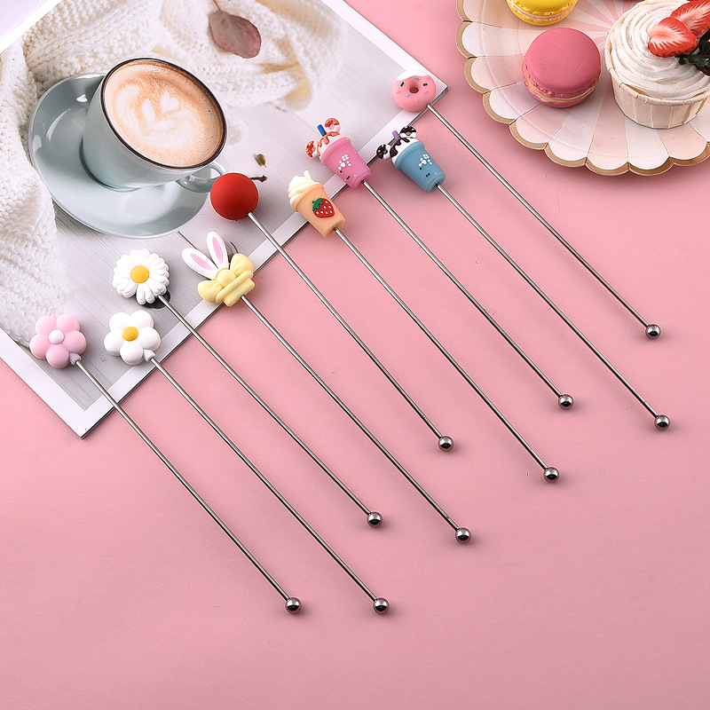 Creative mixing stick stainless steel