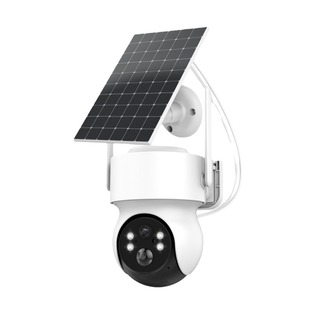 Icsee Low-Power Solar Camera 4 Million High-Definition Outdoor Wireless Wifi Dual-Light Night Vision Monitor