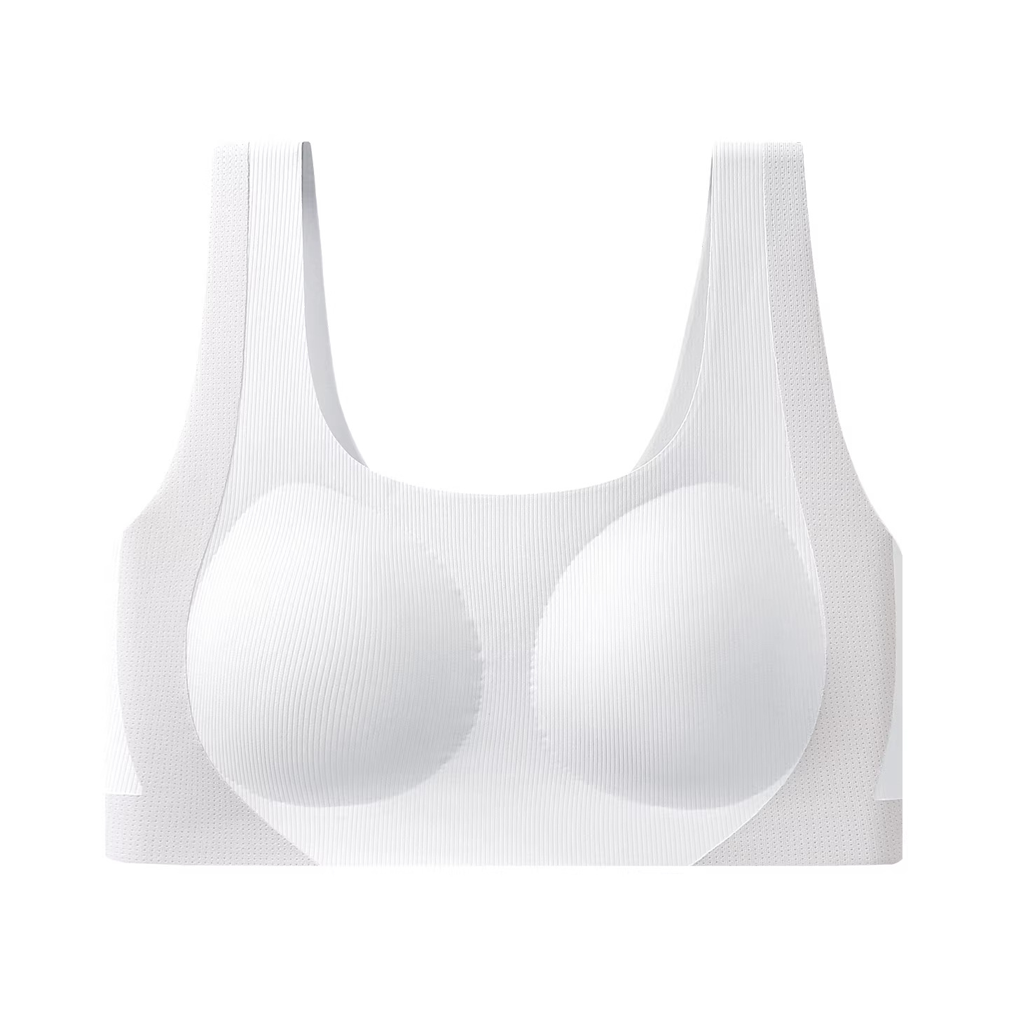 Milk white [comfortable, traceless, shockproof for sports]