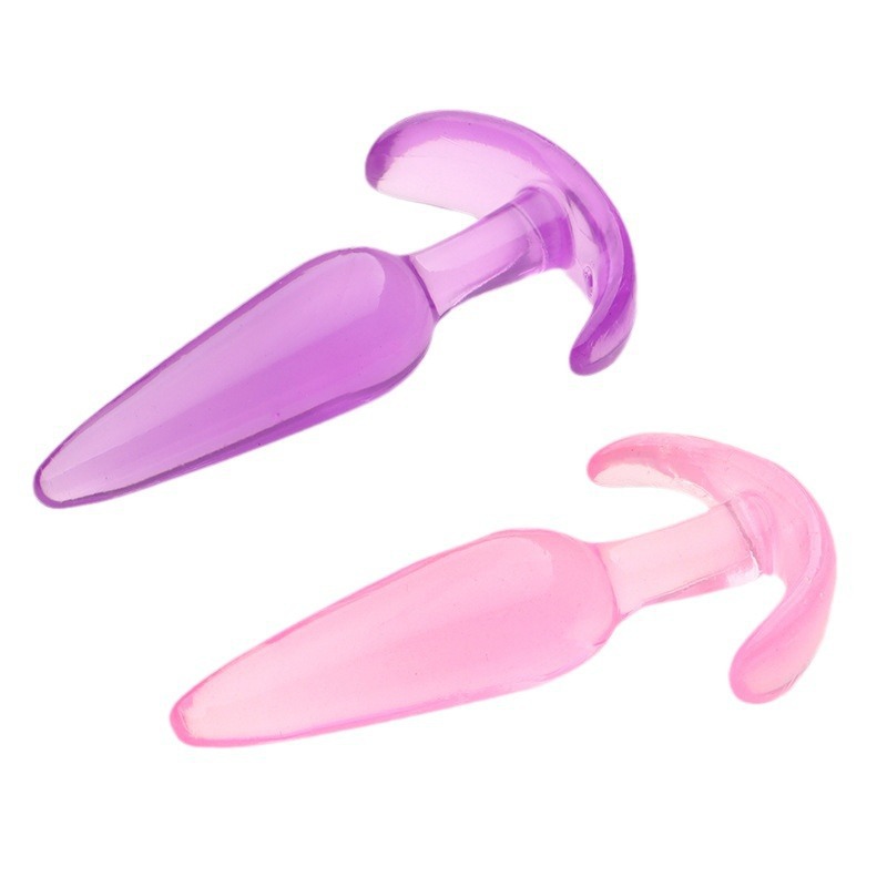 TPE Anal Plug, Large Pink Butt Plug for Adult Anal Play — detail image 12