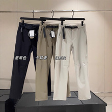 平替款 秋季新品男士户外防泼水时尚软壳百搭运动登山直筒休闲裤