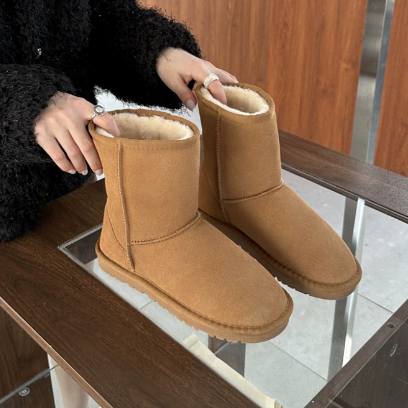 Овечья меховые сапоги