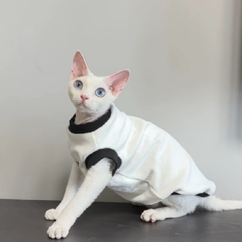 Девенс Финкс одежда для домашних животных Черно-белая нить