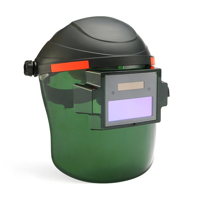 PP抗冲击自动变光面屏头戴式焊工焊接面罩耐高温防强光LILAC351E