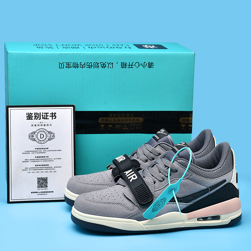 莆田 aj312 紳士靴辰年限定白ライトグレー共同ブランド本物のロートップ実用的なバスケットボールシューズ女性のスポーツシューズ|undefined