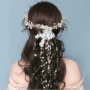 伴娘女童婚礼手工发带