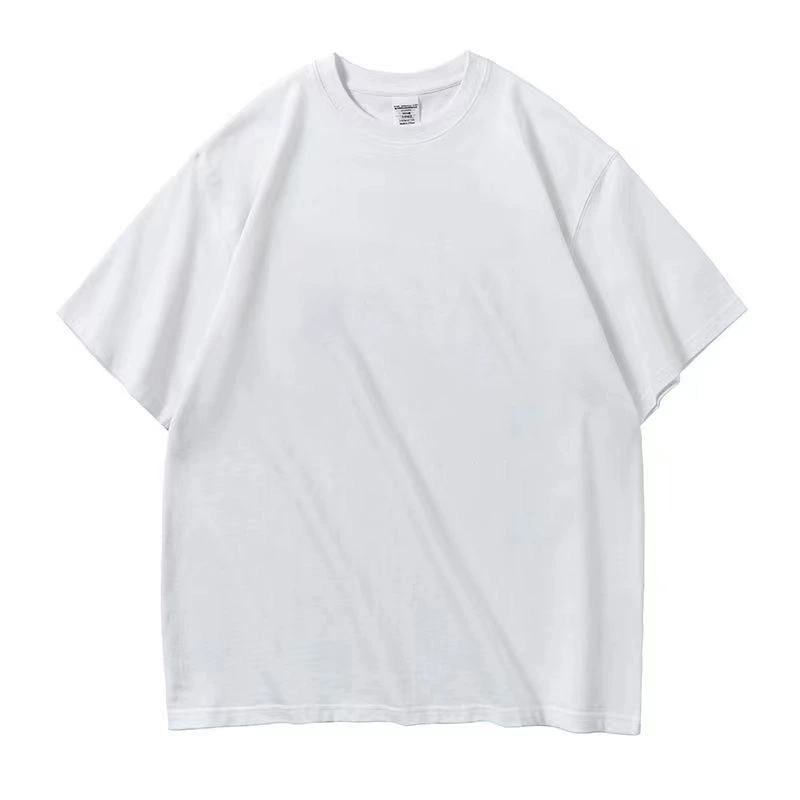 Short sleeve oversize T-shirt, couple style, 100% cotton, round collar