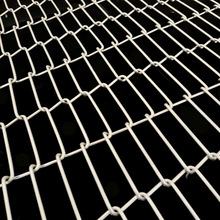 加工定制乙字网不锈钢输送网链食品输送网带不锈钢梯形网带