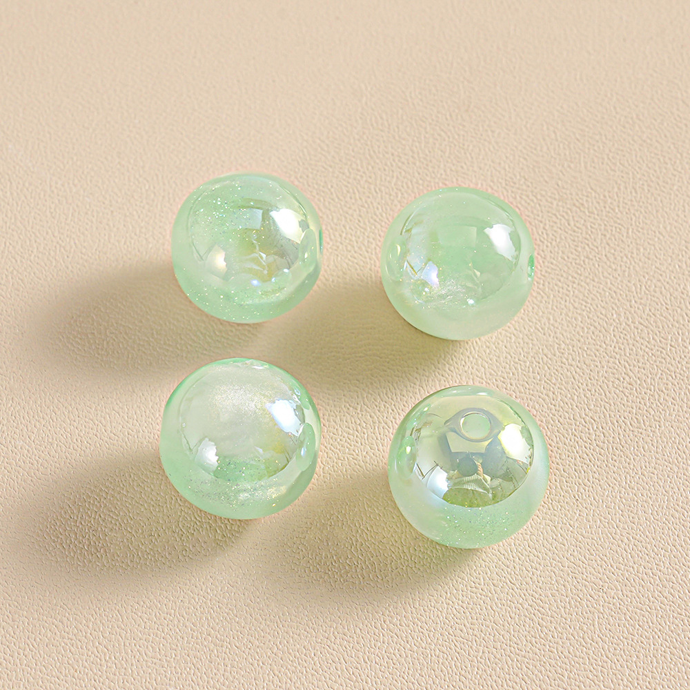 Ins20 ojos de gato gypsophila ultravioleta que cambia de color, brazaletes de bricolaje, cadena de teléfonos móviles, accesorios de joyería, cuentas sueltas