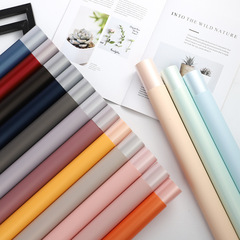 Kabine Paper Spotlighter Fresh Flower Packaging Paper Pearl Film Bouquet Double Color Wrap Flower Matte Paper Han Su Paper Flower Shop Materials 