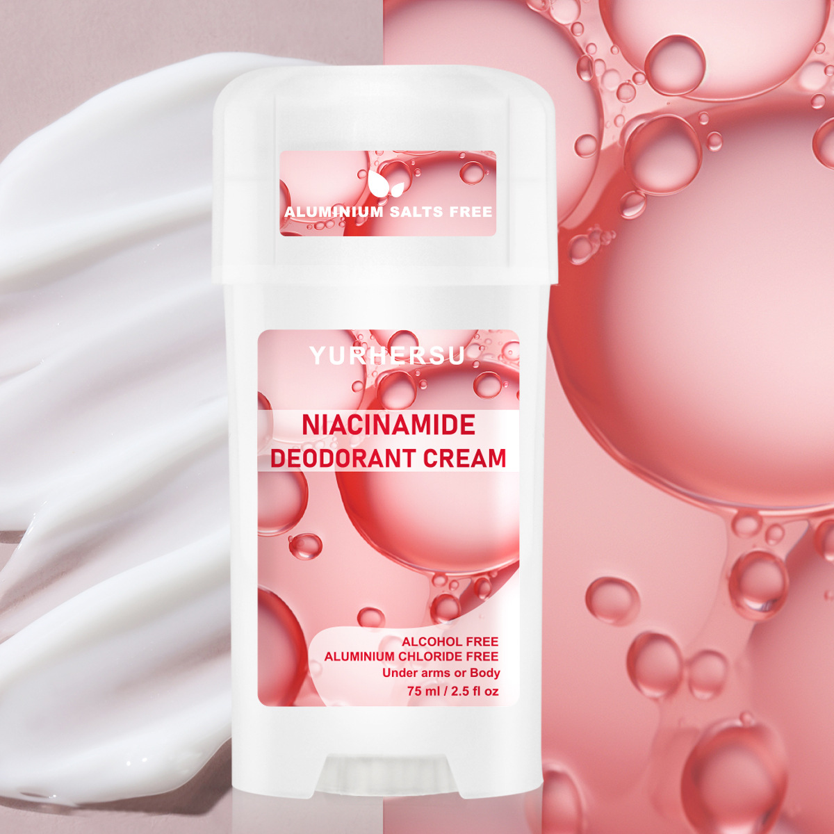 Crema Desodorante de Nicotinamida Hidratante