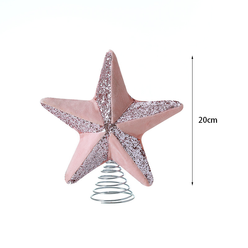 Nuevos productos transfronterizos en bolas de Navidad rosa, árboles de Navidad, colgantes, muñecos de nieve, decoraciones de Navidad