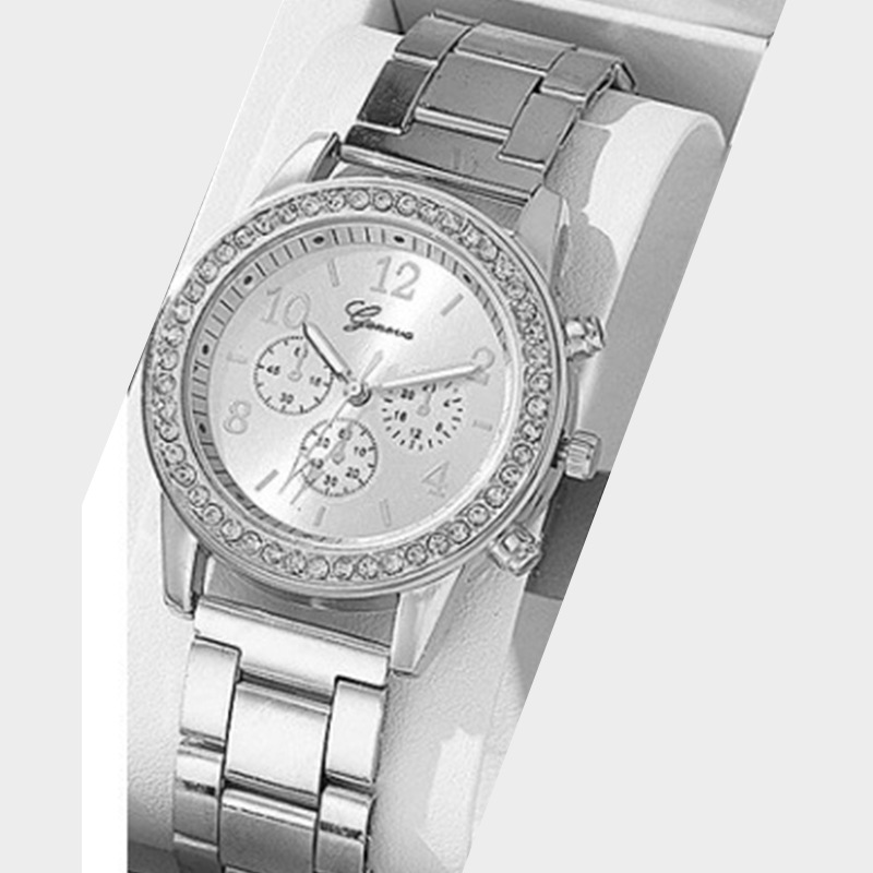5pcs / set reloj de pulsera nuevo reloj de pulsera damas collar conjunto de comercio exterior reloj de cuarzo conjunto de cinco piezas