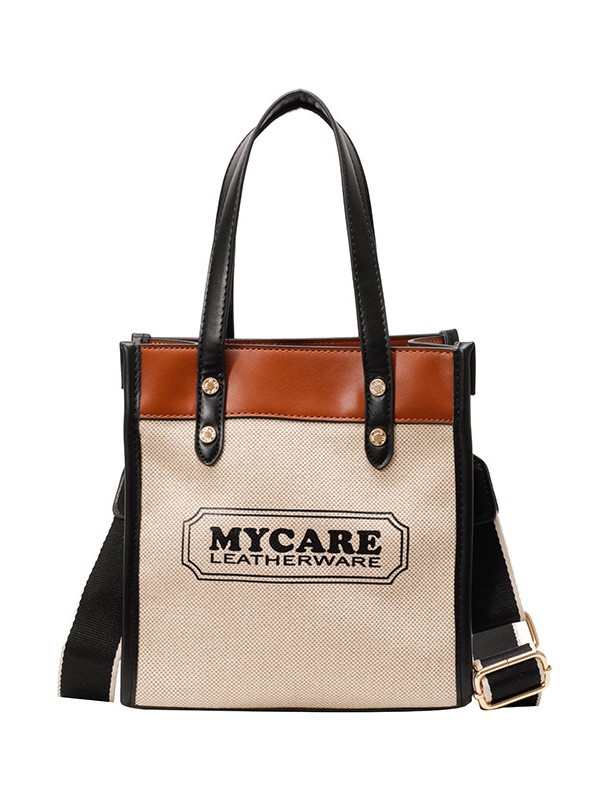 Bolso de mochila para mujeres 2025 nuevos productos transfronterizos de color de mano vertical tote de alta calidad bolsa de compras de transporte