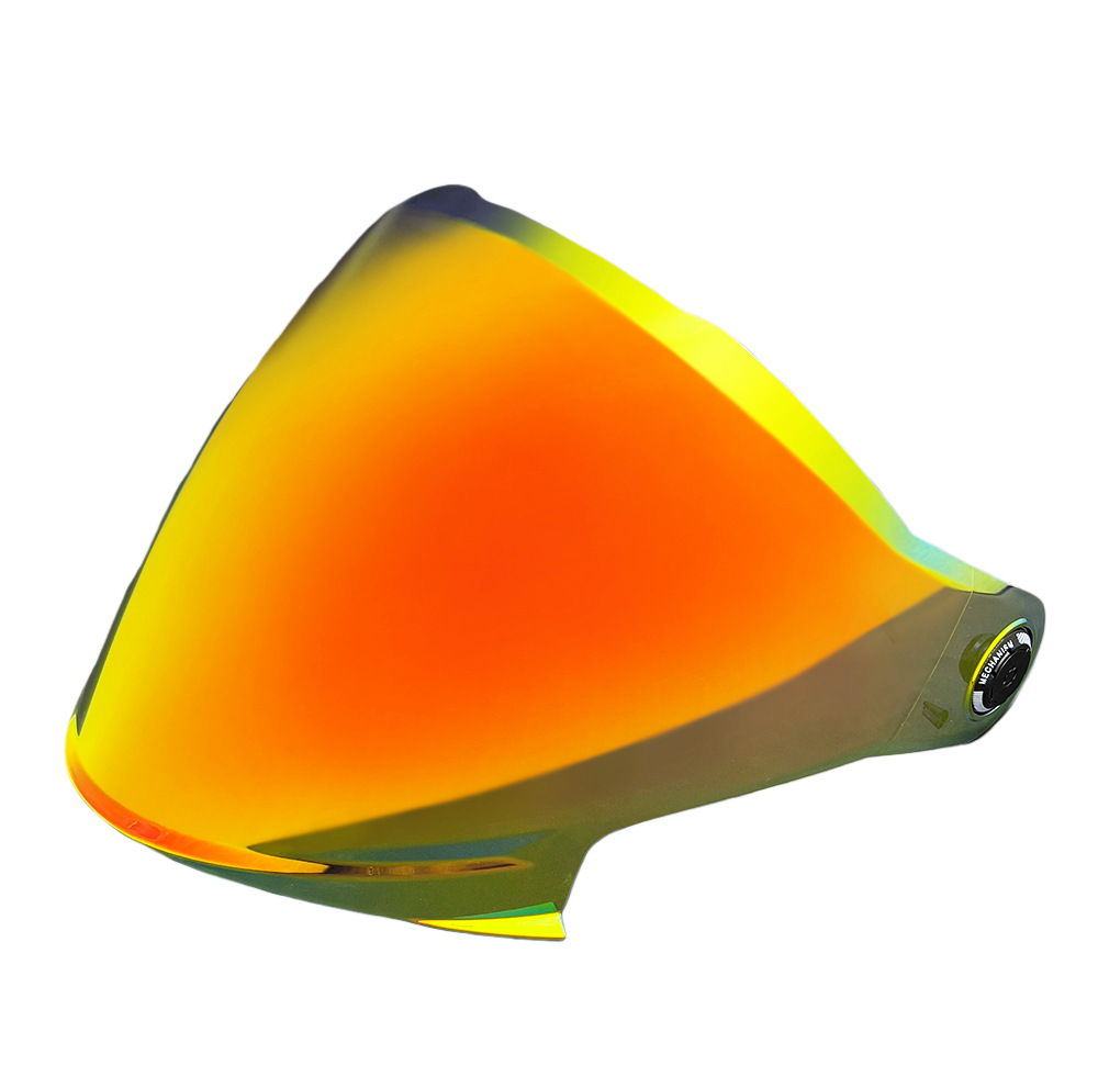 V37 Three-Quarter Helmet Lens Adapts to Cosmo Sv Interstellar Half Helmet Anti-Uv Day and Night Universal Mirror