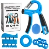 Blue set for teaching maths