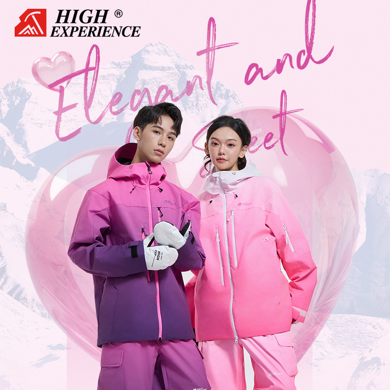 Supreme Ski Jacket for Women, 3L Waterproof Professional Snowboard Jacket, New Men's Double-Board Ski Jacket