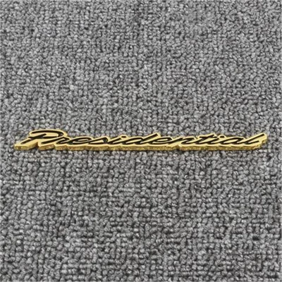 car logo, Car logo - standard-presidential-standard-gold-black-one