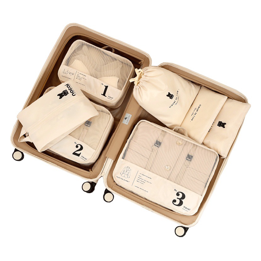 Bolsa de almacenamiento de viaje equipaje ropa organizador bolsa de viaje sub-embalaje bolsa de ropa interior Portátil Bolsa de almacenamiento de viaje de negocios