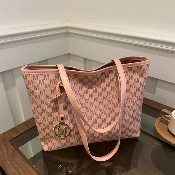 Niche women's bag shoulder bag large capacity commuter bag 2025 fashion new big bag personality hand tote bag