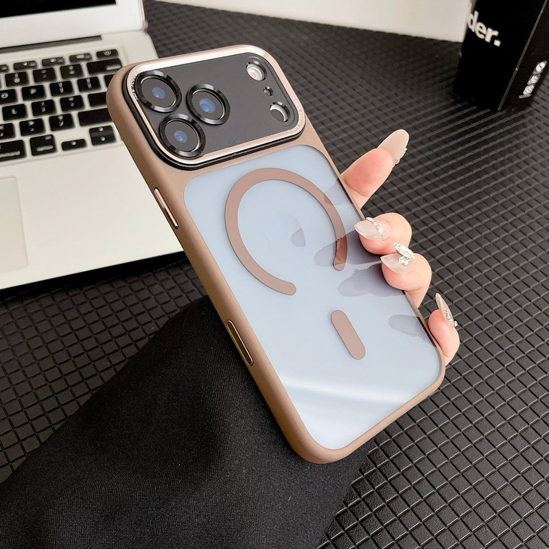 适用iPhone17pro手机壳简约磁吸苹果16promax保护套15pro磨砂新款|undefined