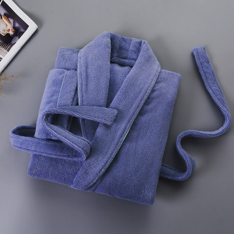 Cotton winter bathrobe, towel for men and women for beloved, increased thickness, water absorbent, for beauty salons