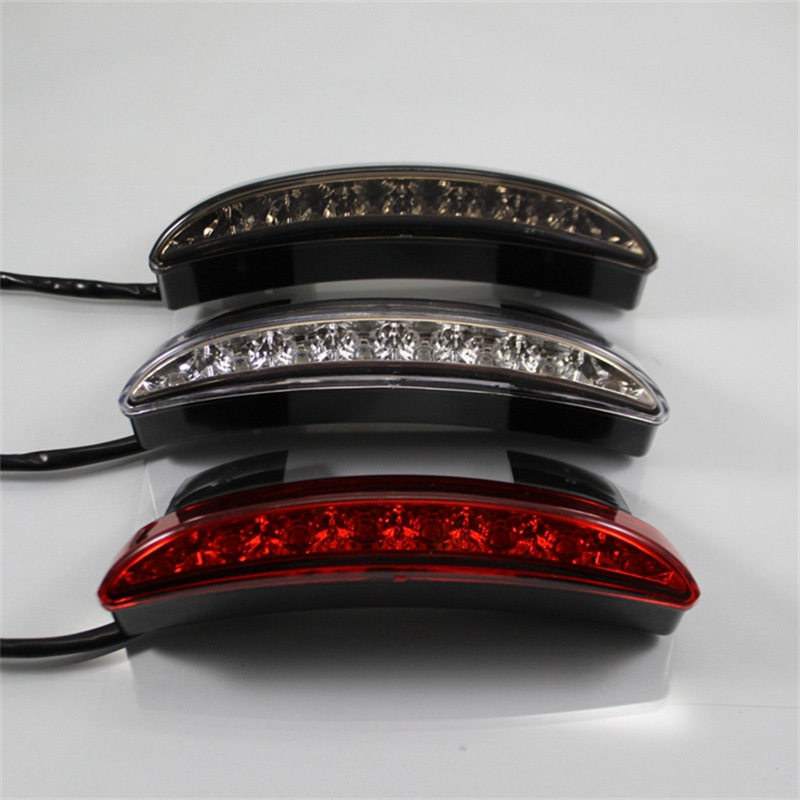 Motorcycle Accessories Harley Xl883/1200 Retro Modified Rear Fender Led Tail Light Brake Light Driving Light