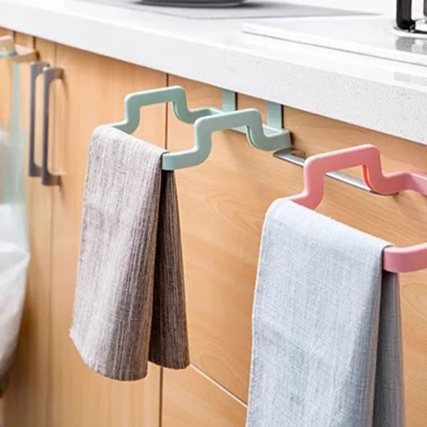 Garbage Bag Bracket Hanger Kitchen Plastic Bag Hanger Hanging Trash Can Hanging Garbage Rack Cabinet Door Back Type