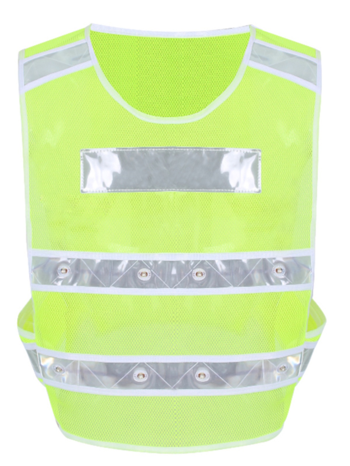 lámpara LED chaleco reflectante chaleco de explosión de flash construcción ropa de seguridad ropa reflectante de alta velocidad de advertencia de viaje nocturno ropa reflectante