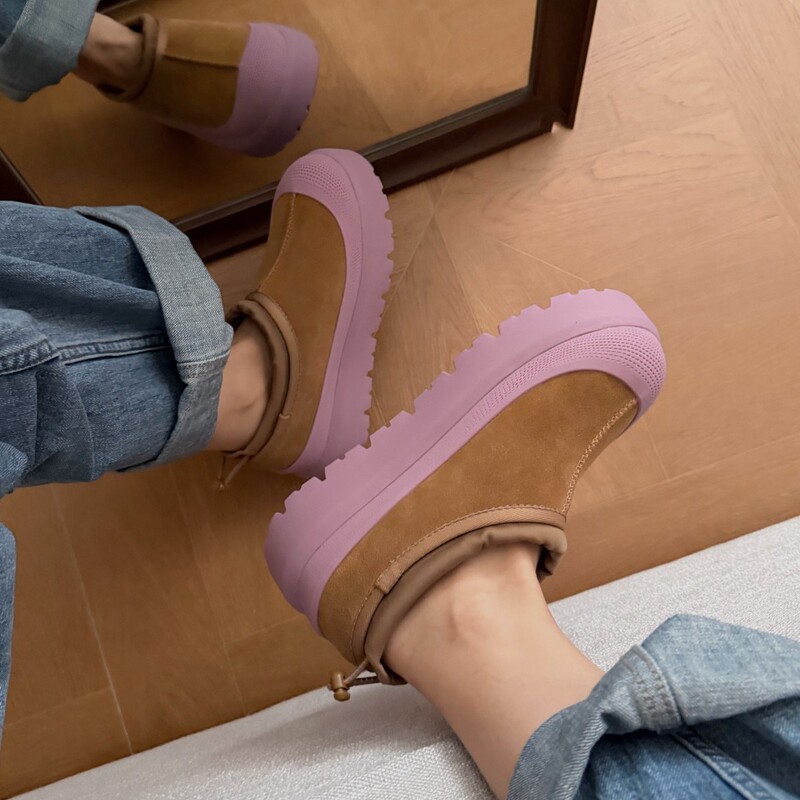 Sangpo Thick-Soled Snow Boots, Winter Low-Top Candy-Colored Fur-Integrated Warm Snow Boots, Versatile for Couples, Export Dropshipping Sangpo Thick-Soled Snow Boots, Winter Low-Top Candy-Colored Fur-Integrated Warm Snow Boots, Versatile for Couples, Export Dropshipping