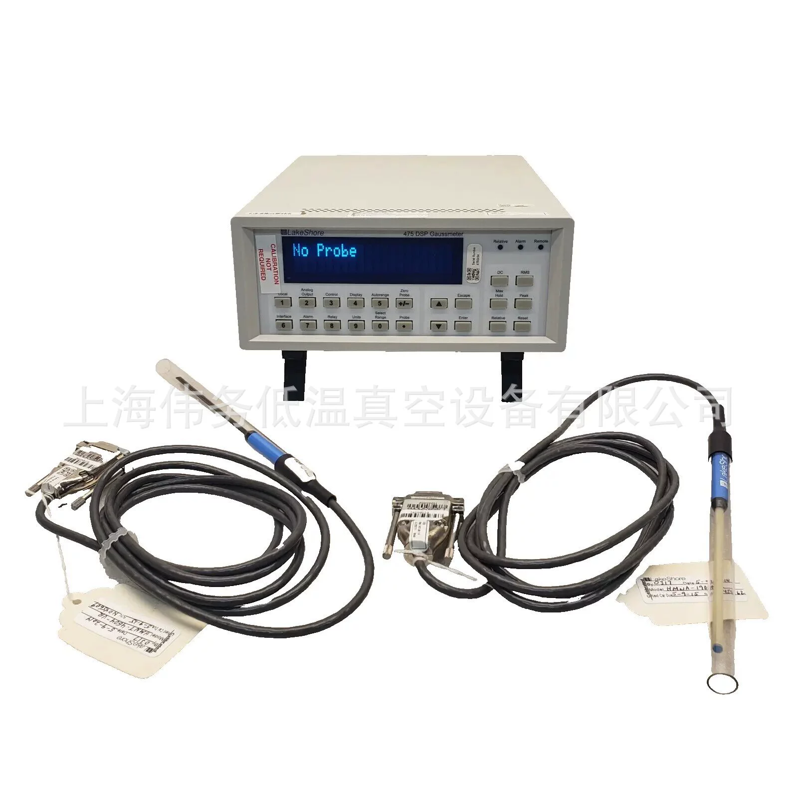 LakeShore Crytronics 475 DSP EMF Gaussmeter 2 Probes HMNA