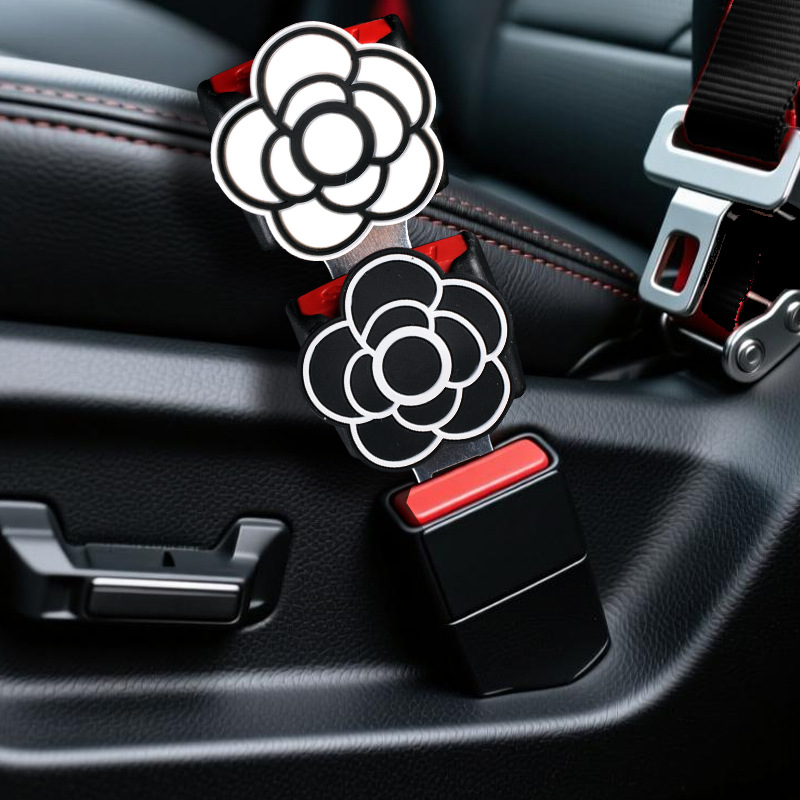 Cinturón de seguridad de automóvil bayonet un par de dibujos animados lindos Star Deluxe conector de extensión conector femenino