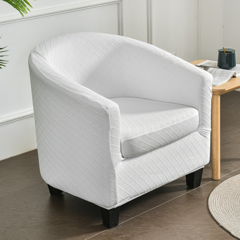 Housse de canapé élastique minimaliste style romantique_voghion.com