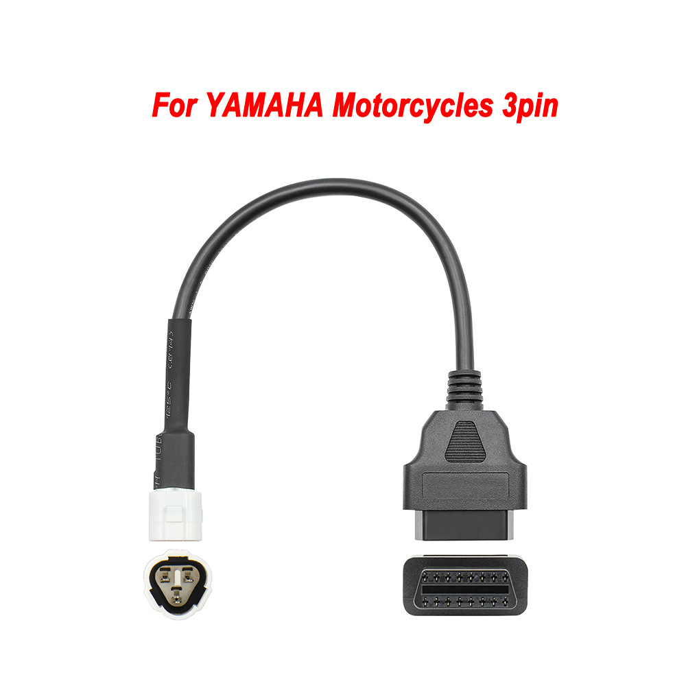 OBD to 3pin for yamaha Motorcycle 3针 机车转接线 适合雅马哈