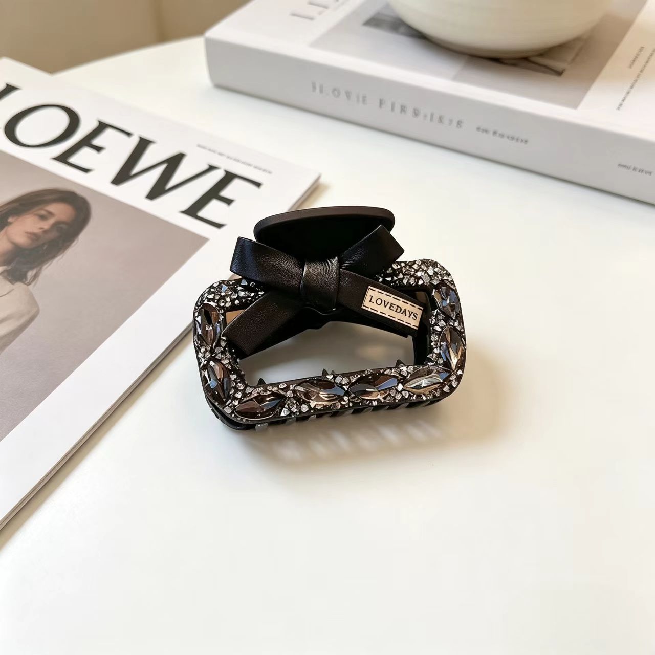 54#【블랙】스몰 스퀘어 백【5cm】