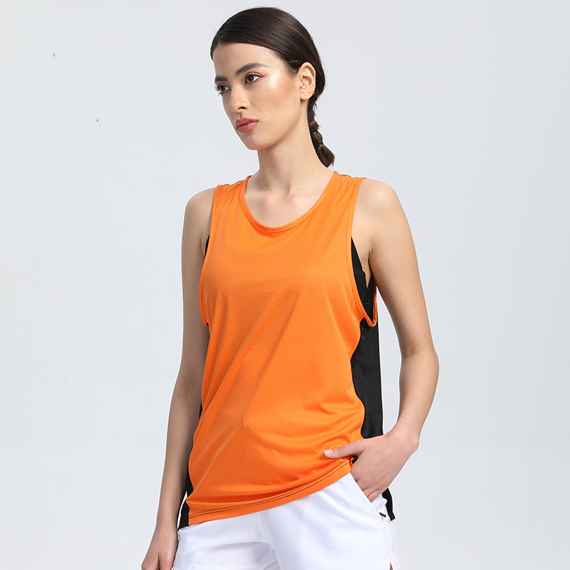 2023 hombres y mujeres mismo chaleco deportivo verano suelta ropa de secado rápido entrenamiento de baloncesto ropa de fitness rota camiseta sin mangas hombres