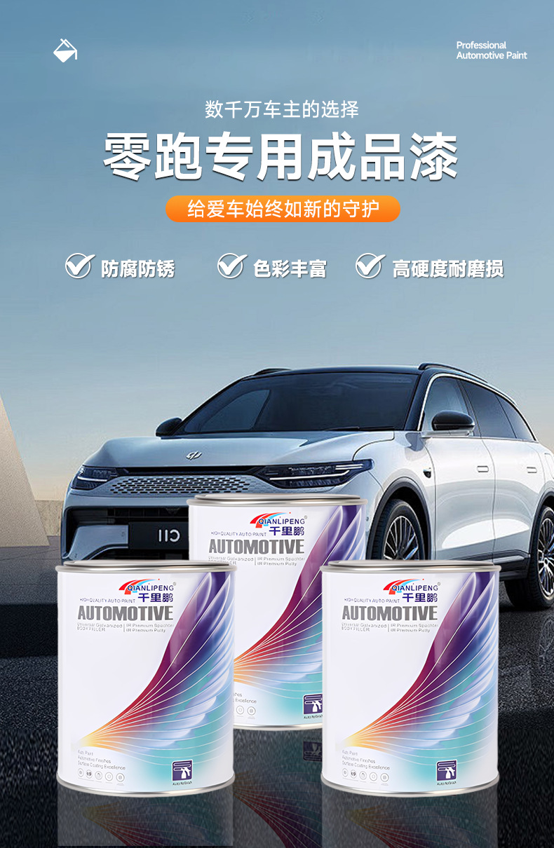 Suitable for Leapmotor Car Paint, Acrylic Anti-Rust Car Paint, Bottled Finished Car Repair and Refurbishment Paint, Metallic Paint