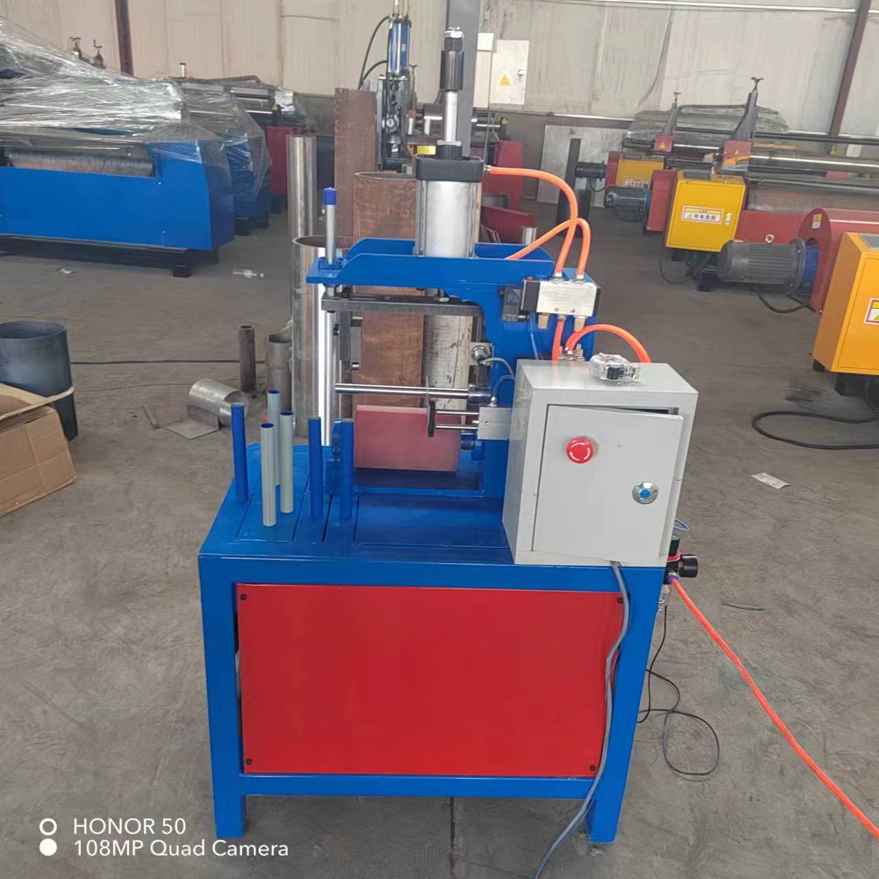 ❅全自动小型卷板机多功能高速气动小直径卷圆卷网机两辊胶轴卷板