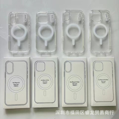 IPhone 16 15 Proアップル15 14 Pro MAXマグ安全透明マグネット携帯ケース7を適用