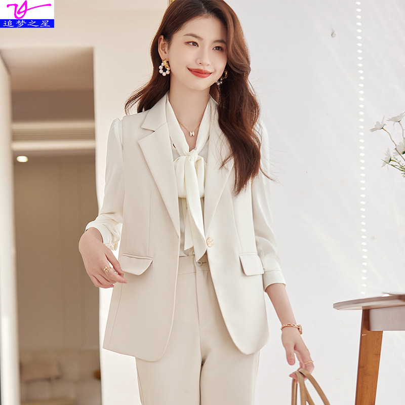 Women's Vest 2026 Spring/Summer New Fashion Professional Suit Vest Set Sleeveless Jacket Blazer