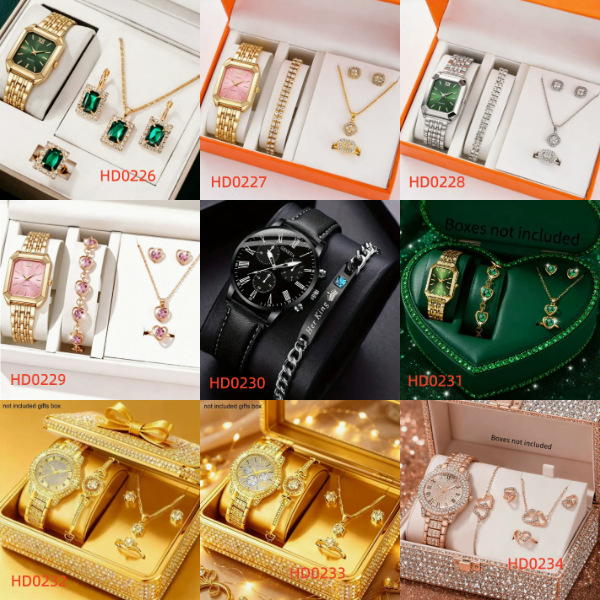 Trendy Best-Selling Roman Numeral Luxury Diamond-Studded Cuban Bracelet with Women's Watch Fashionable Hip-Hop Steel Watch