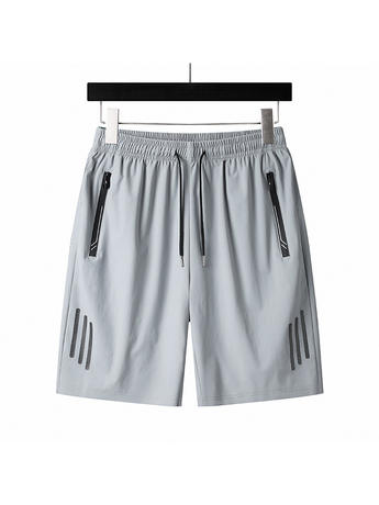 Shorts Men's Summer Sports Beach Pants Loose Casual Basketball Pants Breathable Ice Sense Quick-drying Five-point Ice Silk Pants