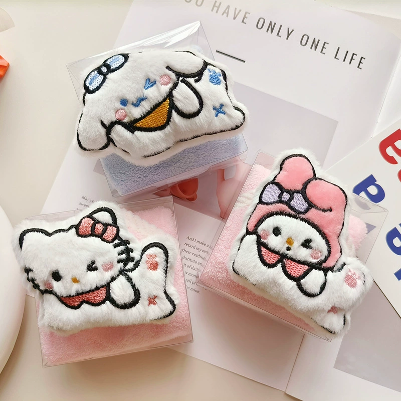 Взрывное полотенце Sanrio KT свадебное подарочное полотенце детское полотенце Полнолуние полотенце с ручной подаркой оптом