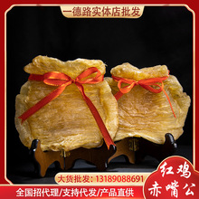 一德路批发3-4红鸡赤嘴公 收藏级 纯公 足干陈年老胶鳘鱼胶花胶