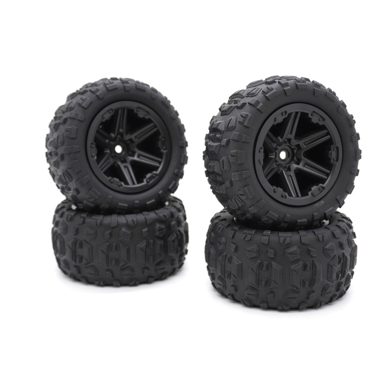 Ysido 1/16Rc 12mm Hexagonal Universal Remote Control Truck Monster Bigfoot Tire Hub Four-Piece Set